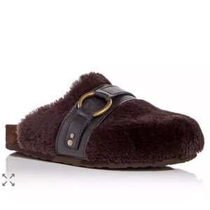 See by Chloé Women’s Gema Shearling Mules (36)